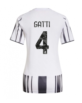 Billige Fotballdrakt Juventus Federico Gatti #4 Replika Hjemmedrakt Dame 2025-26 Kortermet Billige Fotballdrakt Juventus Federico Gatti #4 Replika Hjemmedrakt Dame 2025-26 Kortermet